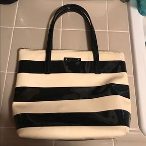 Kate Spade stripped tote
